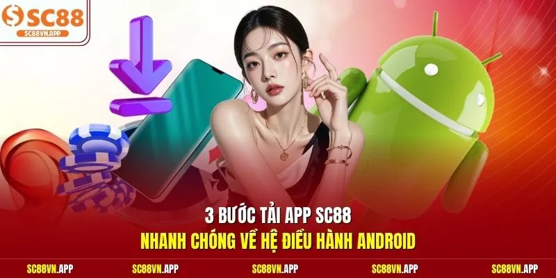 3 bước tải app SC88 nhanh chóng về hệ điều hành Android