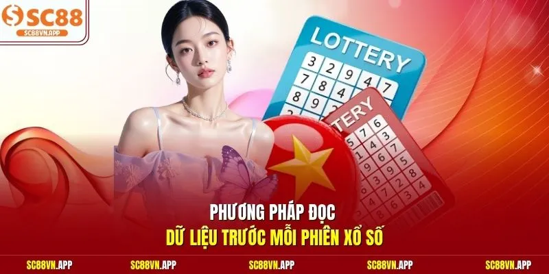 Phương pháp đọc dữ liệu trước mỗi phiên xổ số