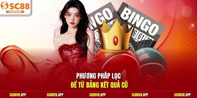 Phương pháp lọc đề từ bảng kết quả cũ